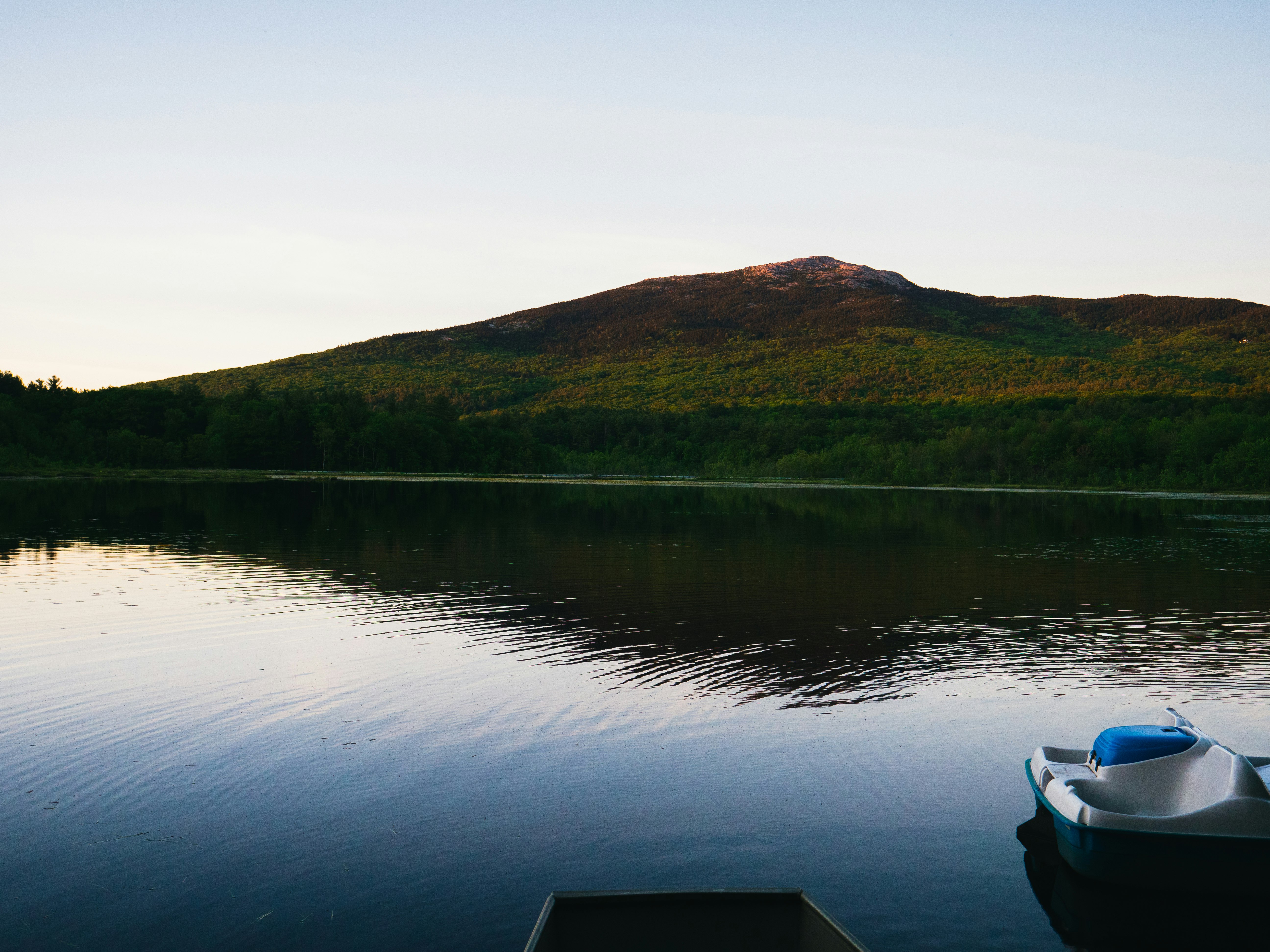 calm water